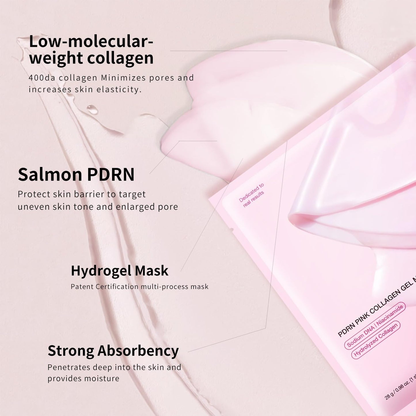 šPink Collagen Gel Mask