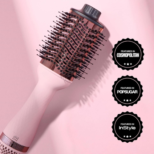 ELJOUN™ 2-in-1 Titanium Blow Dryer Brush | Hot Air Brush for Hair Drying & Styling