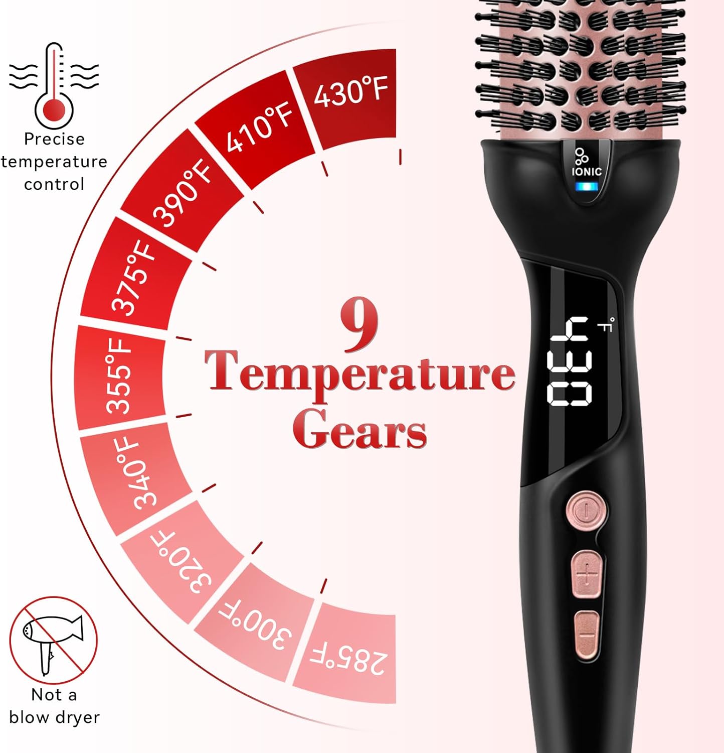 Eljoun Refuse collapse Fluffy styling comb