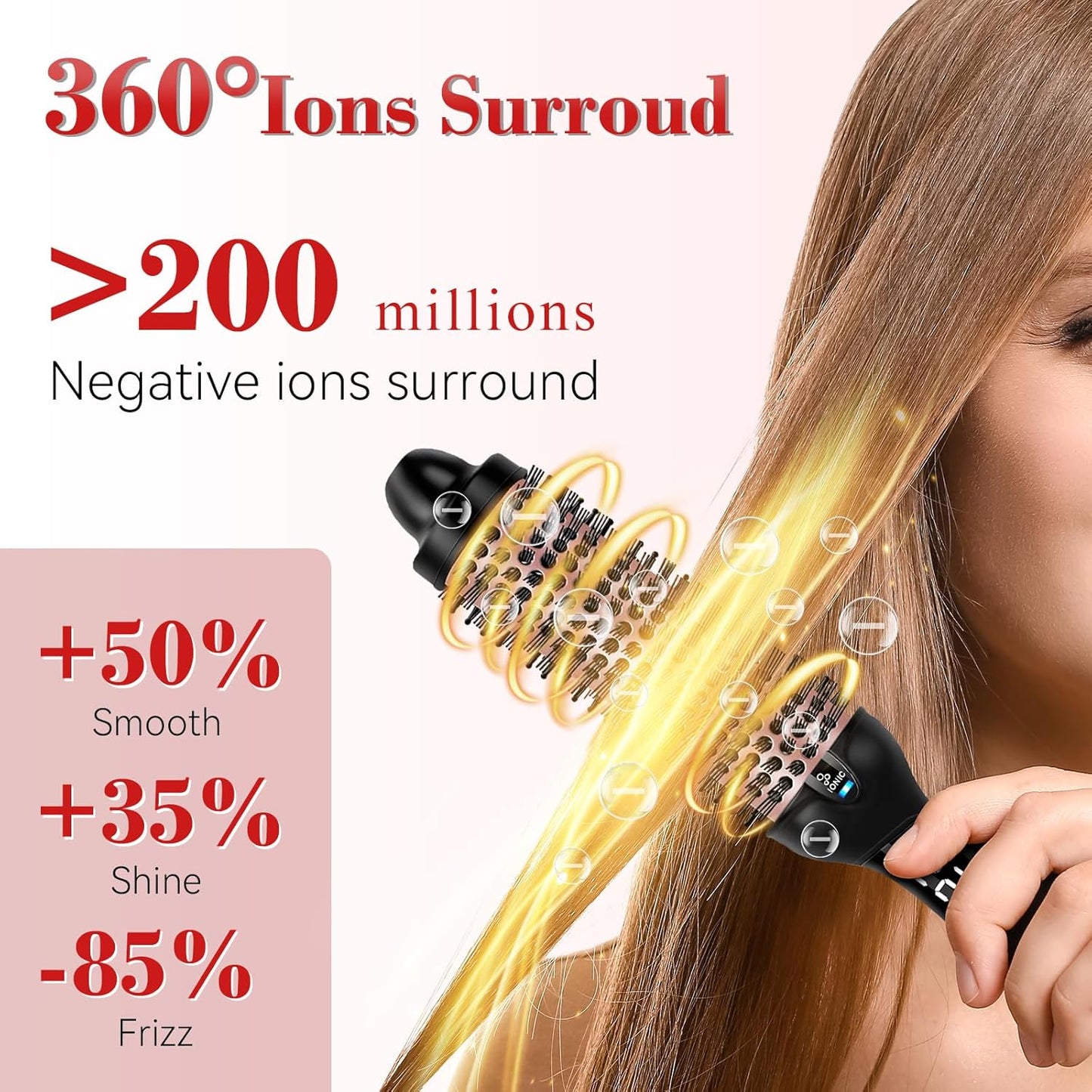 Eljoun Refuse collapse Fluffy styling comb