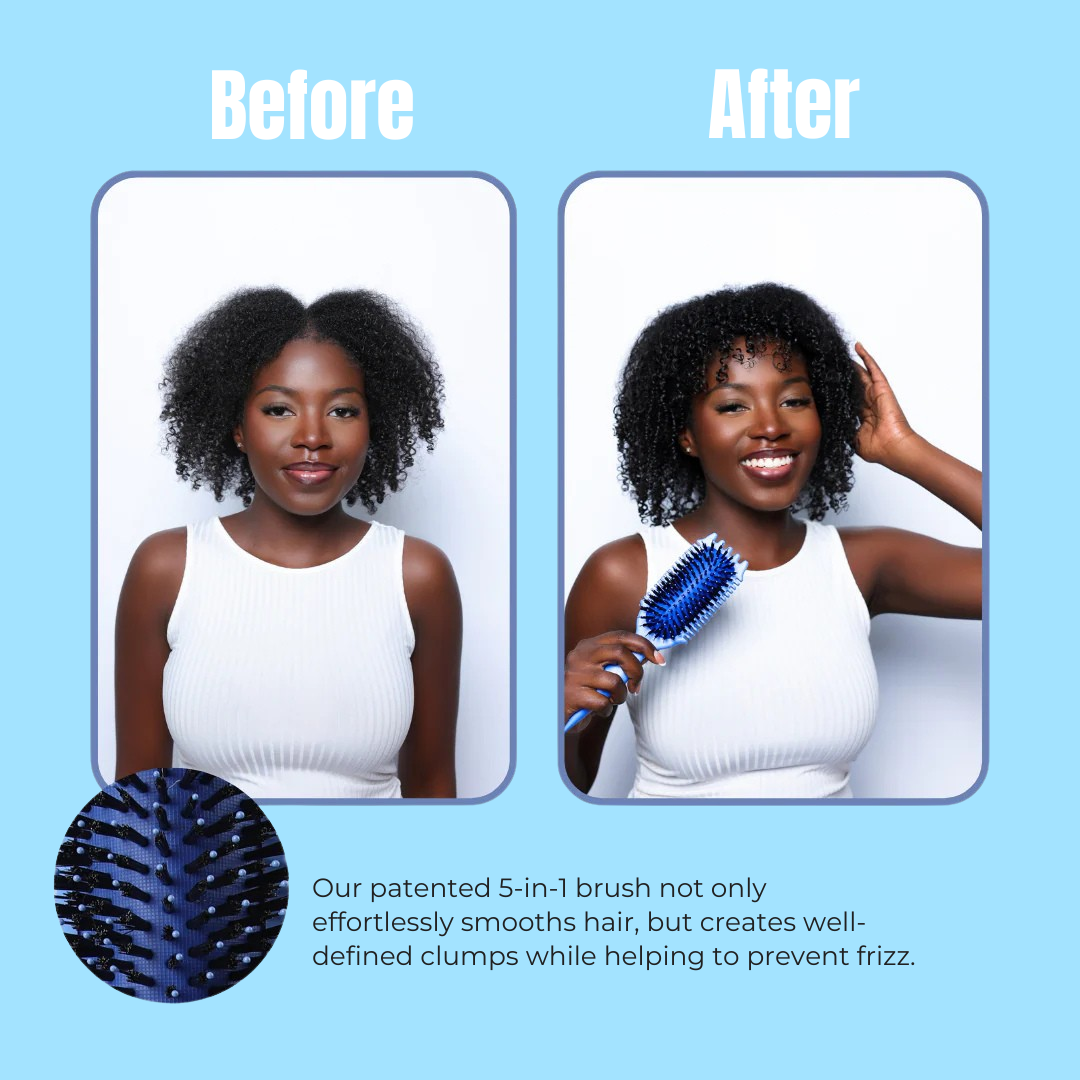 ELDJOU™ Bounce Curl Define EdgeLift & Teal Define EdgeLift Brush