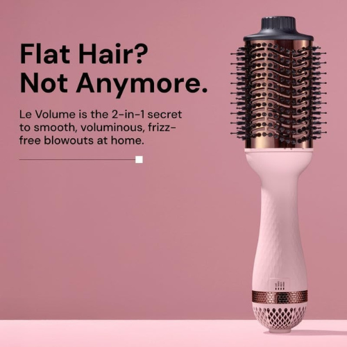 ELJOUN™ 2-in-1 Titanium Blow Dryer Brush | Hot Air Brush for Hair Drying & Styling