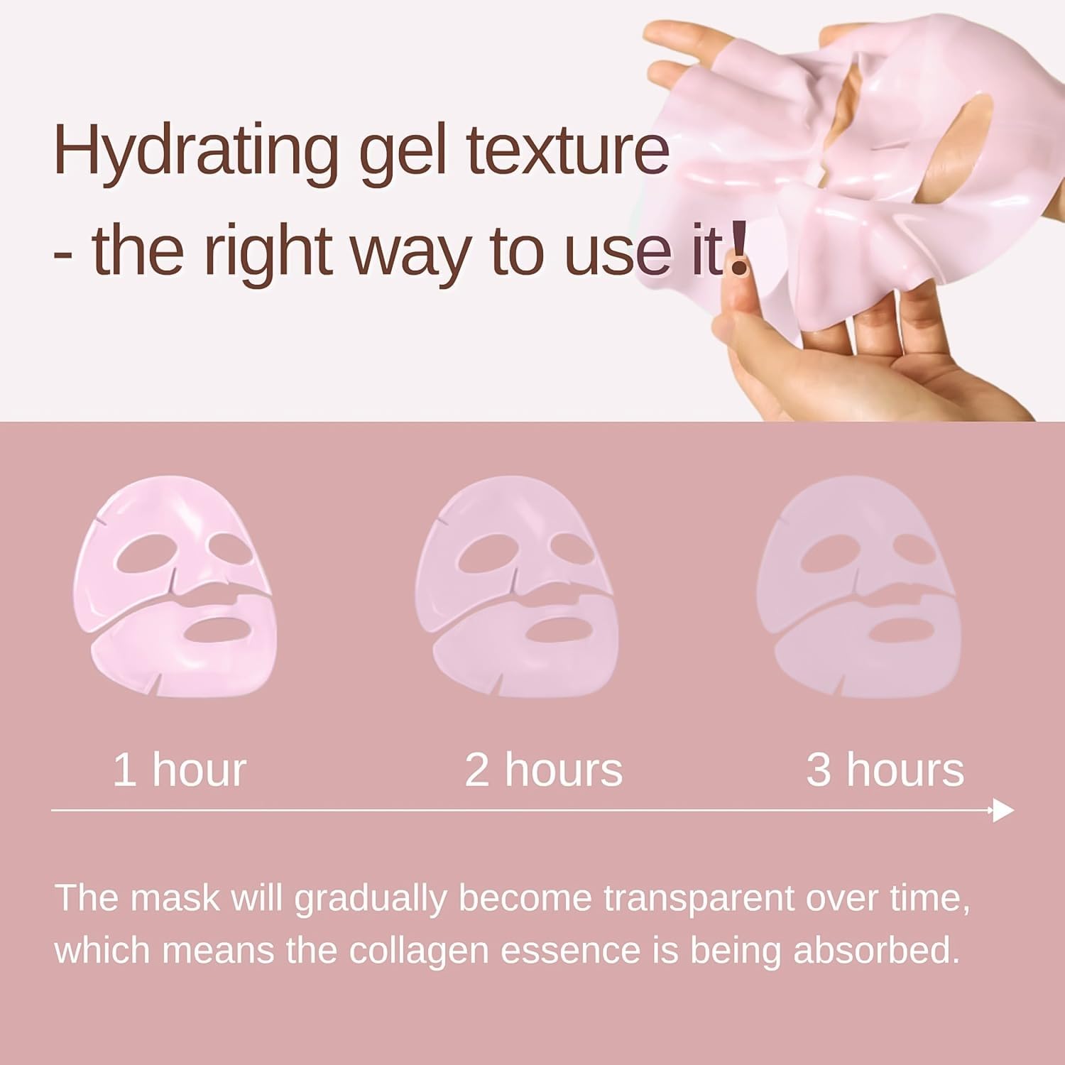 🎁Pink Collagen Gel Mask